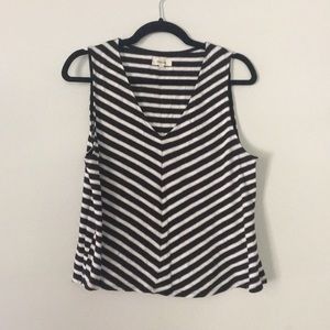 Madewell swing stripe tank